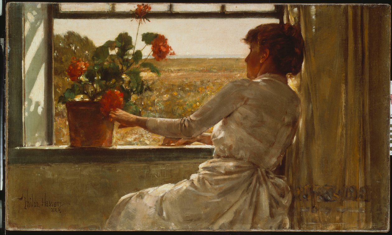Noche de verano de Childe Frederick Hassam