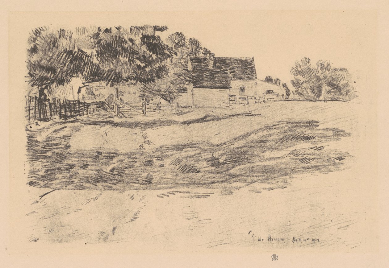 Sombras de la tarde de Childe Hassam