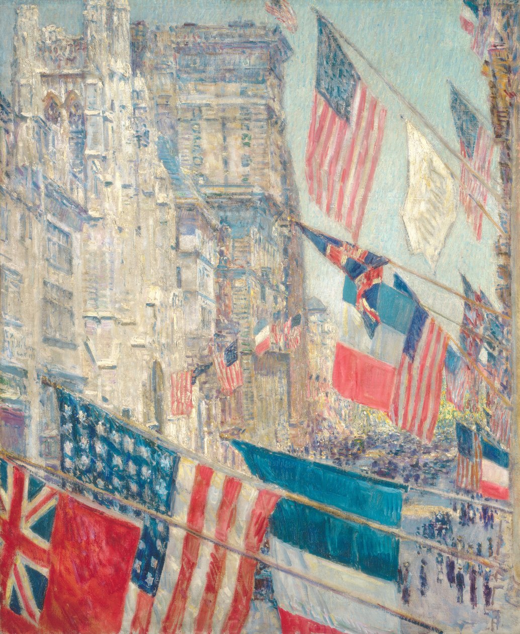 Día de los Aliados, mayo de 1917 de Childe Hassam