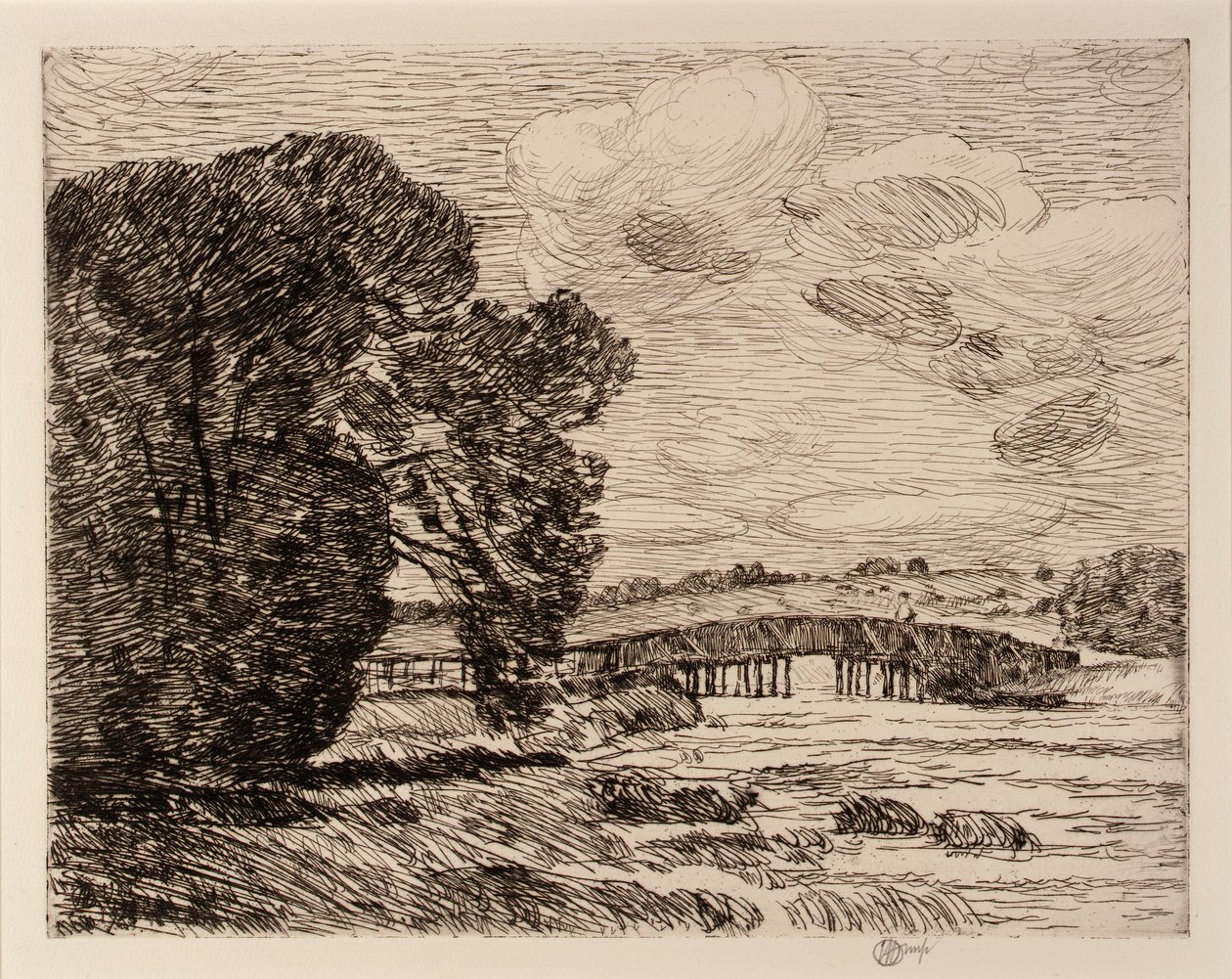 Puente de Old Lyme de Childe Hassam