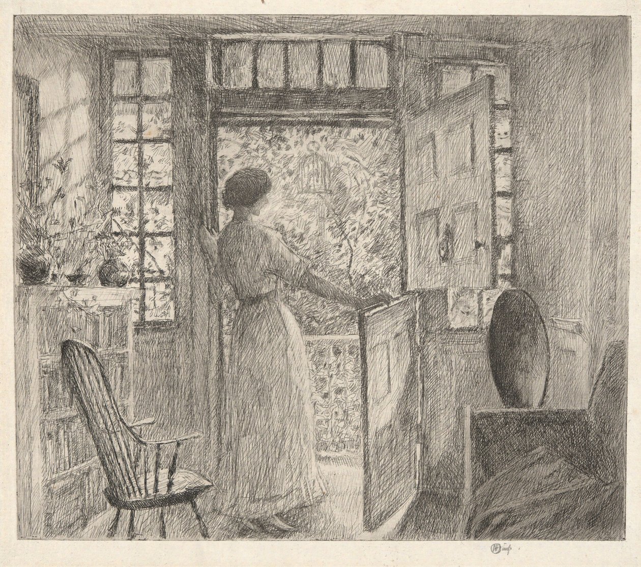 Puerta holandesa de Childe Hassam