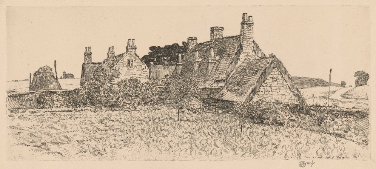 cabañas inglesas de Childe Hassam