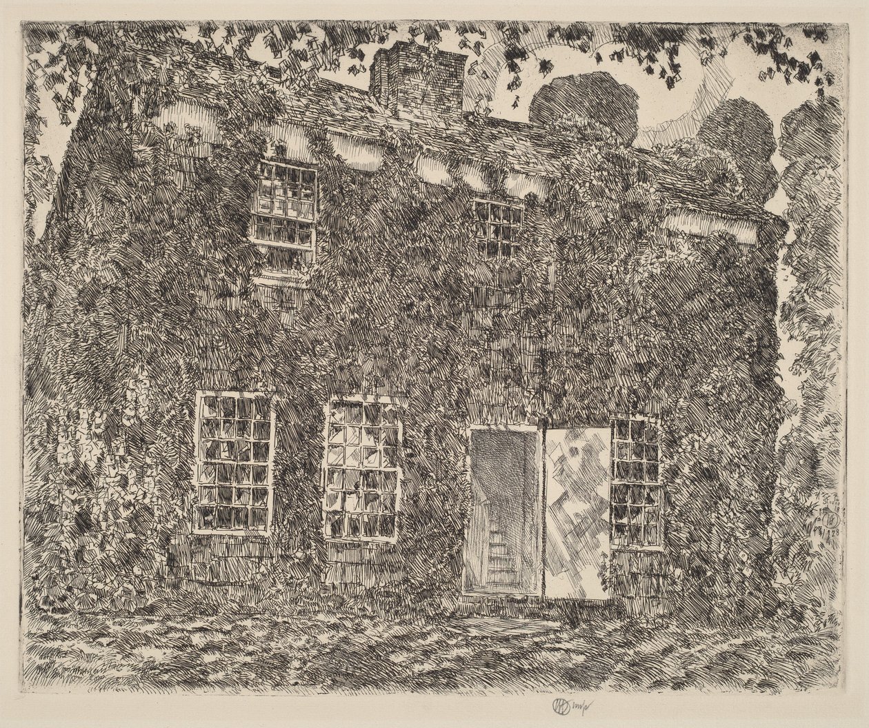Casa de campo «Home Sweet Home», n.º 3, Easthampton de Childe Hassam