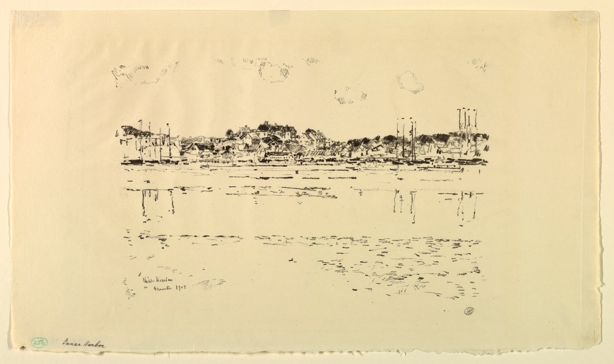 Puerto interior de Childe Hassam