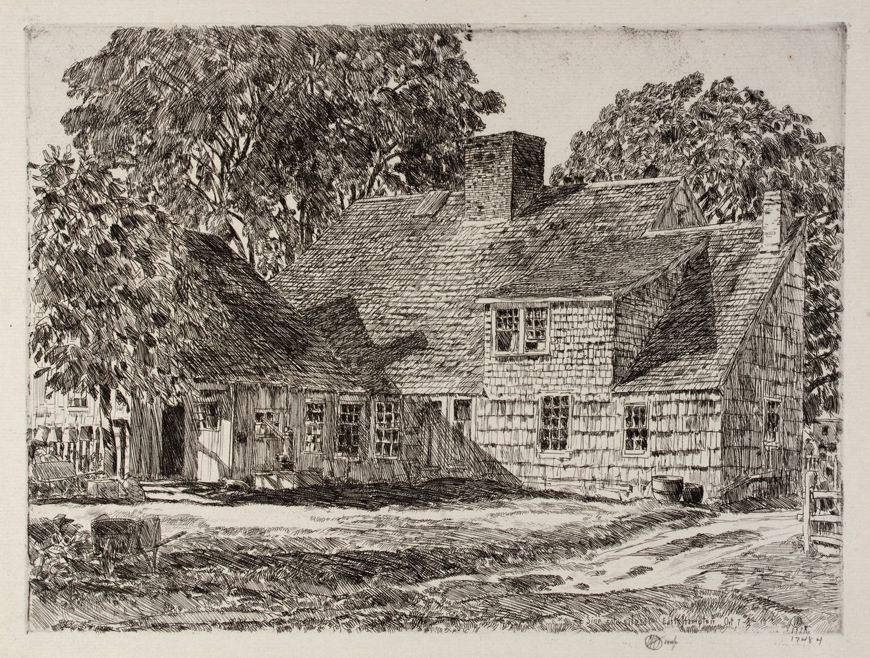 Antigua Casa Dominy de Childe Hassam