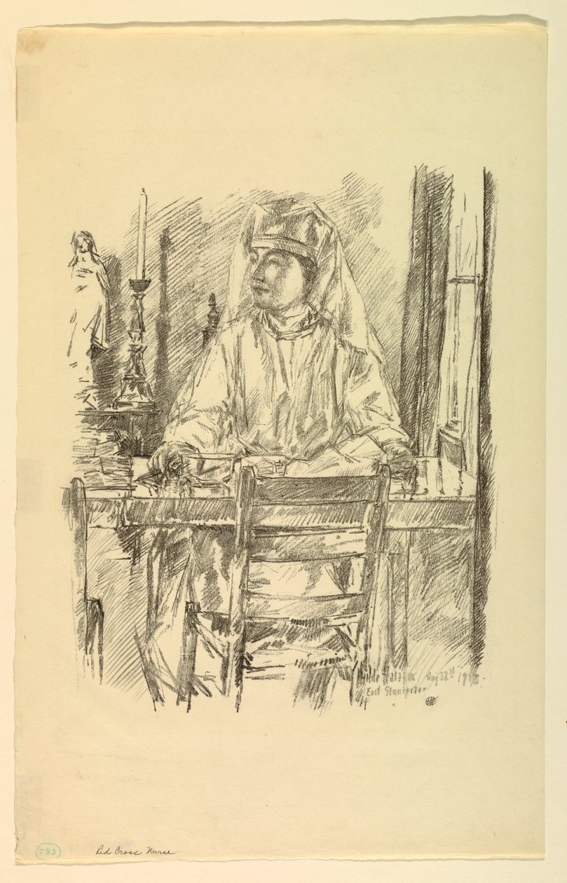 Enfermera de la Cruz Roja de Childe Hassam