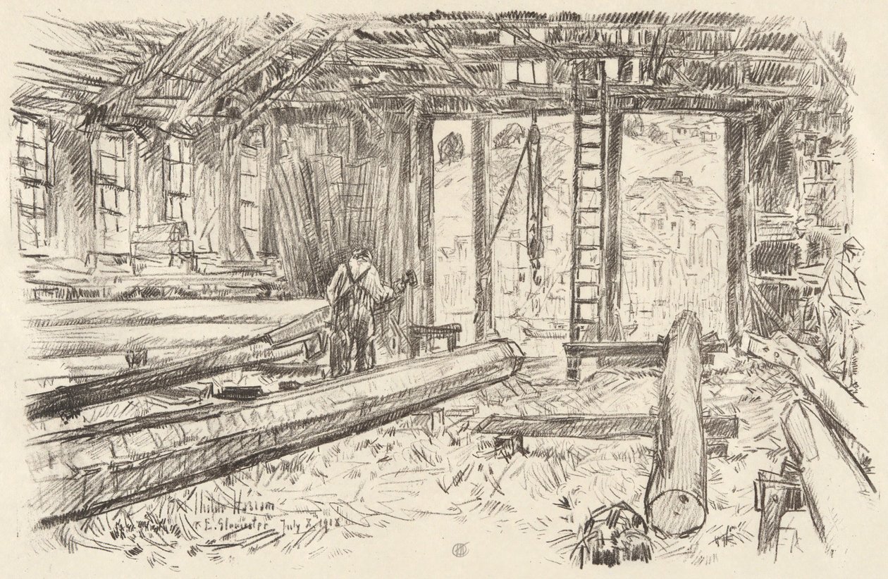 Tienda de gangas de Childe Hassam
