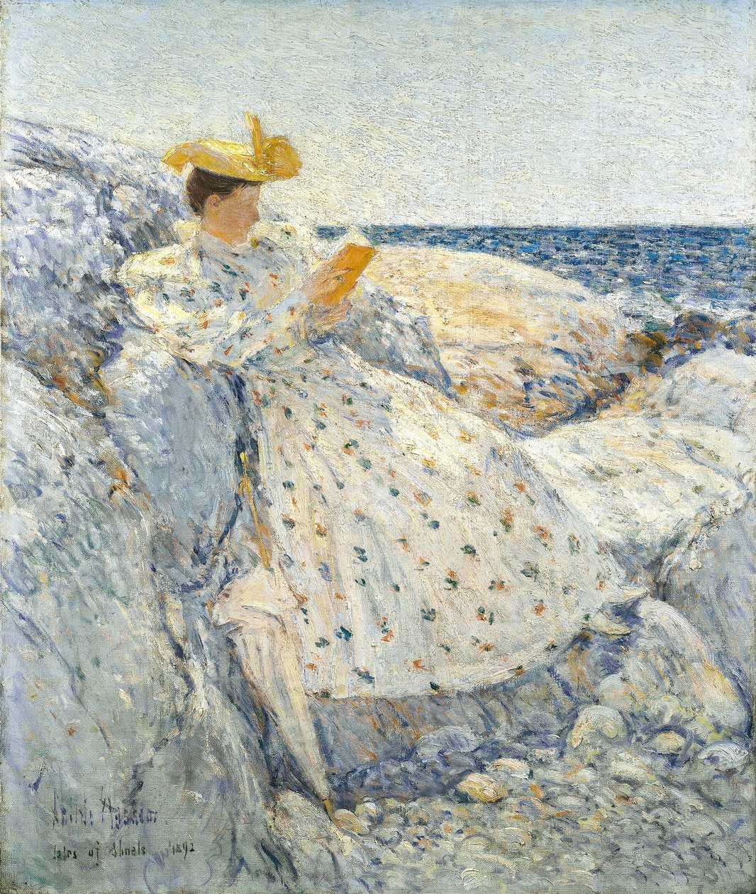 Luz solar de verano (Islas de Shoals) de Childe Hassam