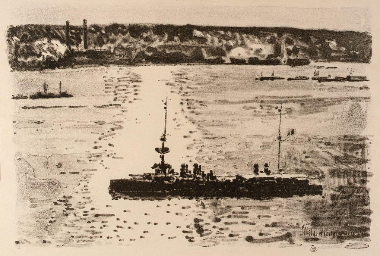 El crucero francés de Childe Hassam