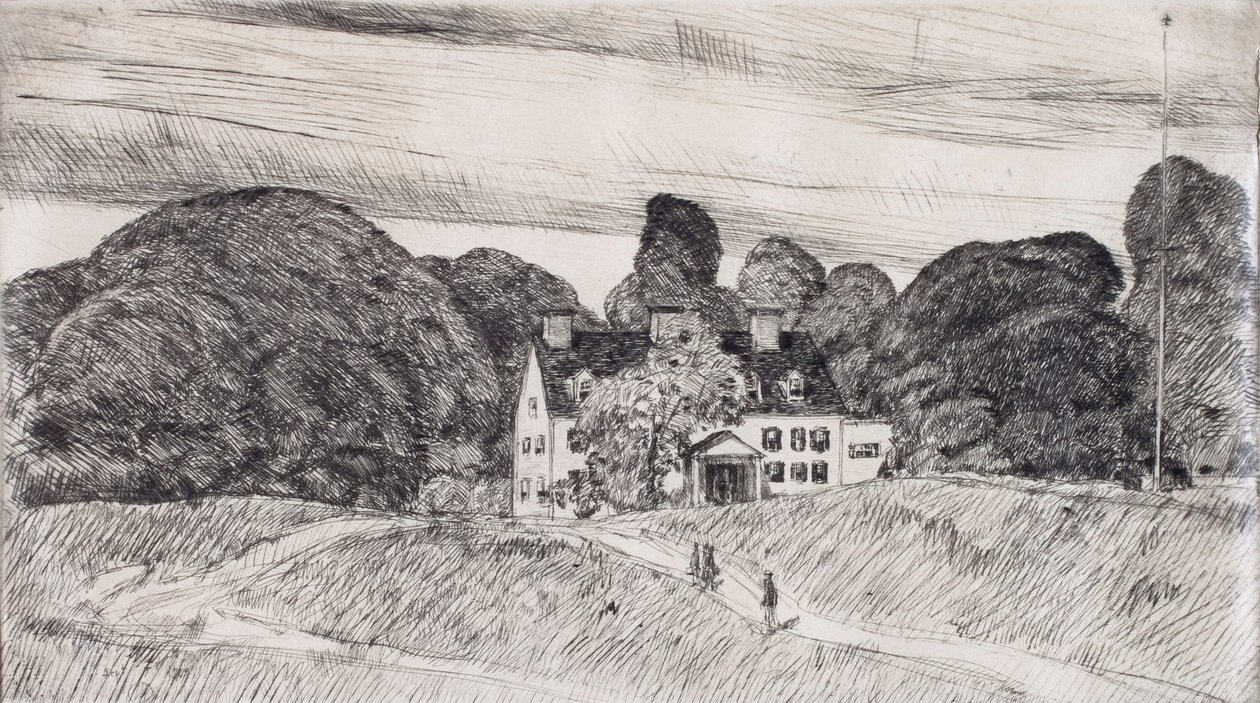 La finca Lion Gardiner de Childe Hassam