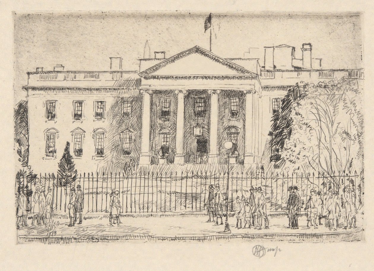 La casa Blanca de Childe Hassam