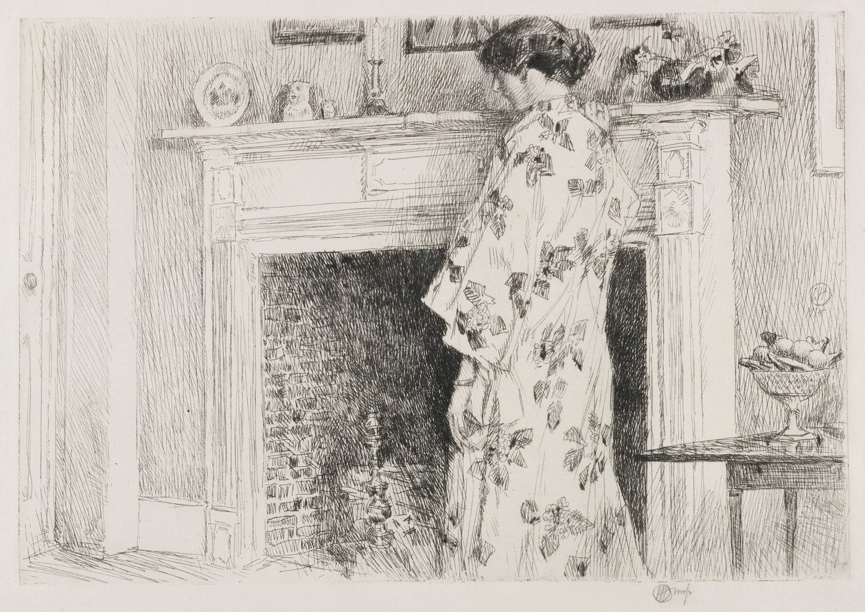 El kimono blanco de Childe Hassam