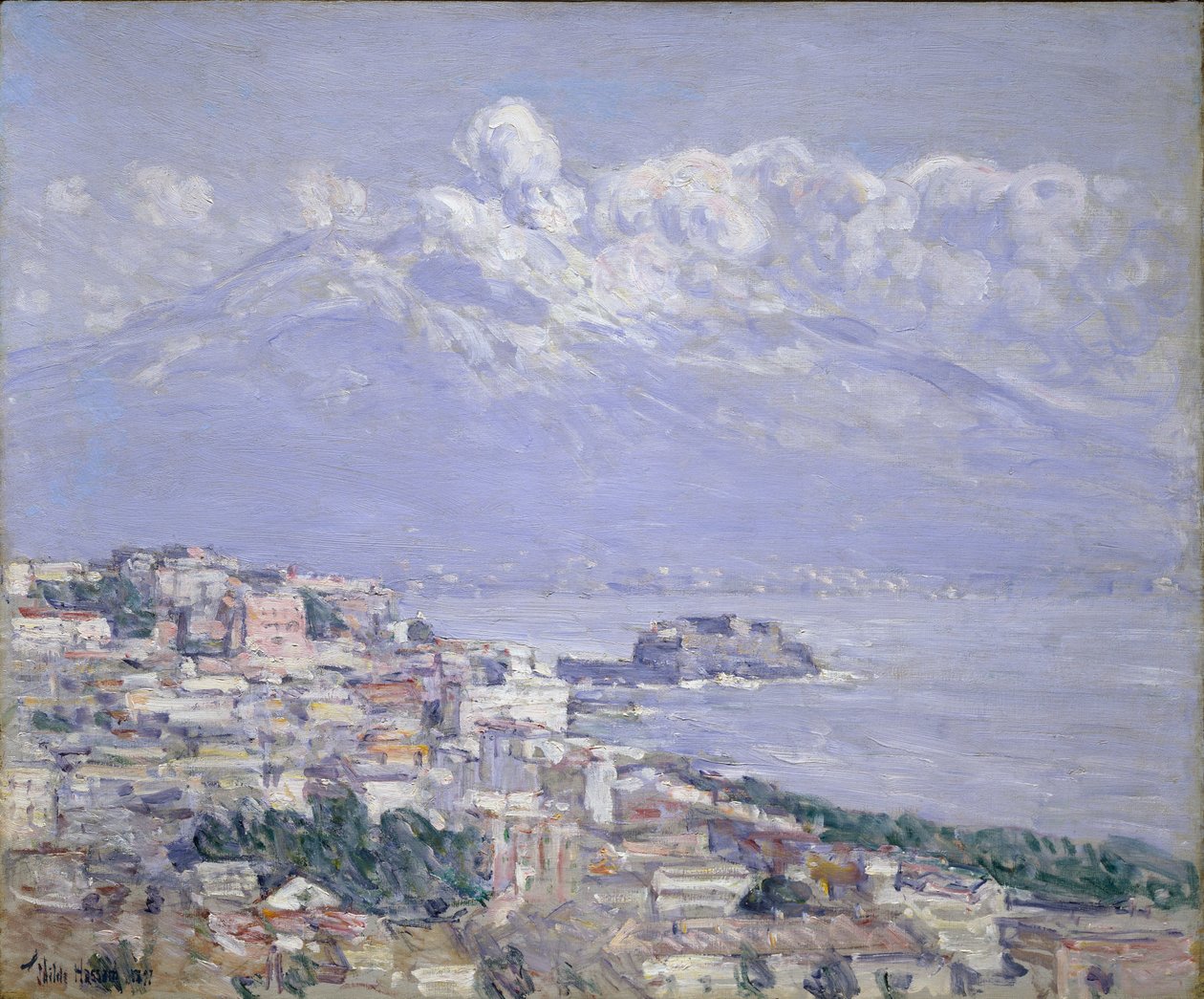El Vesubio de Childe Hassam