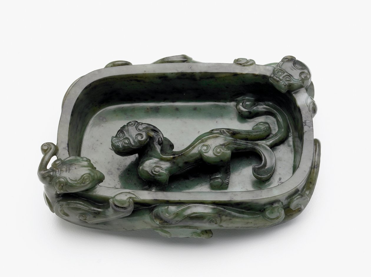 Lavador de pinceles, siglo XVIII de Chinese School