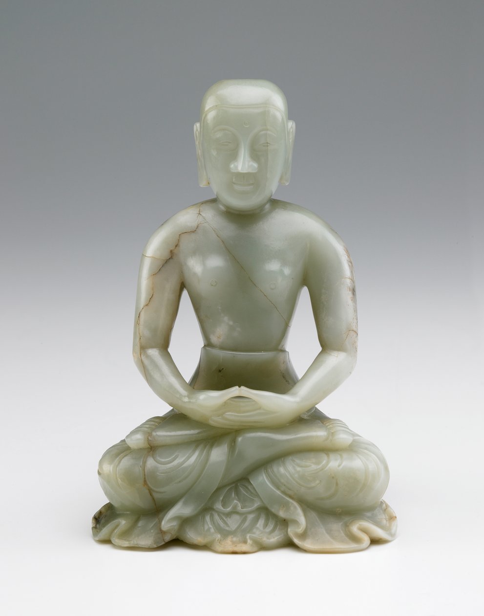 Escultura de Buda Shakyamuni como asceta, siglos XVII-XVIII de Chinese School
