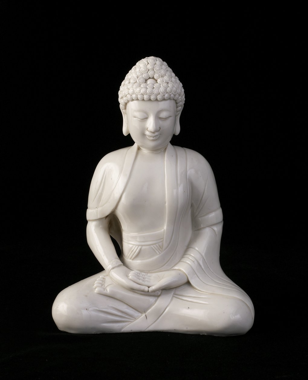 Buda sentado, provincia de Fujian, dinastía Ming o Qing de Chinese School