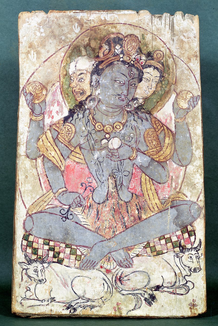 Shiva de Dandan-Willia, Hotan, c.500-527 a.C. de Chinese School