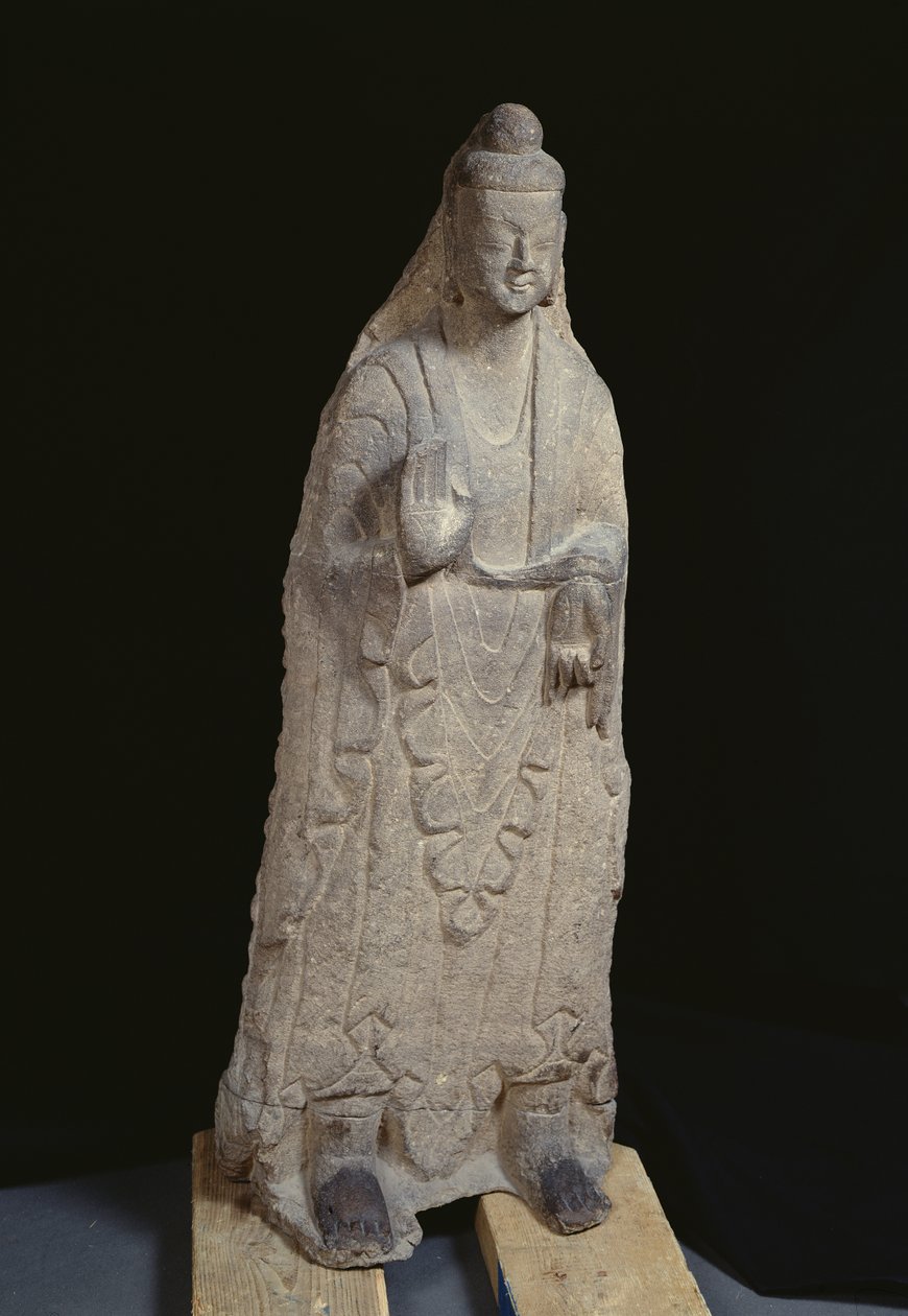 Estatua de Buda Sakyamuni, dinastía Wei del Norte, c.386-534 de Chinese School Chinese School