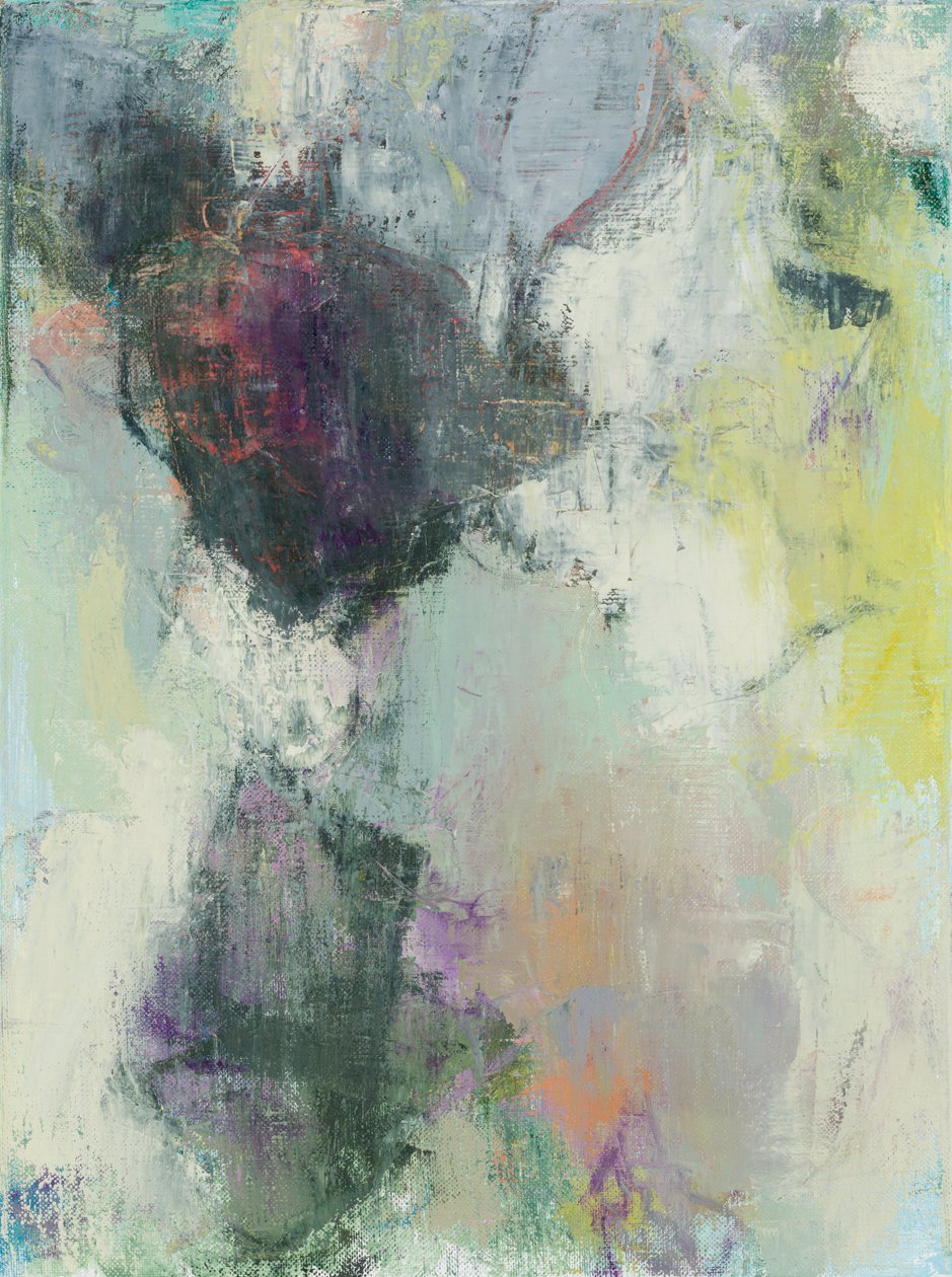Composición abstracta, 2020,Serie Heathland, óleo sobre lienzo de Ching Fun Tso