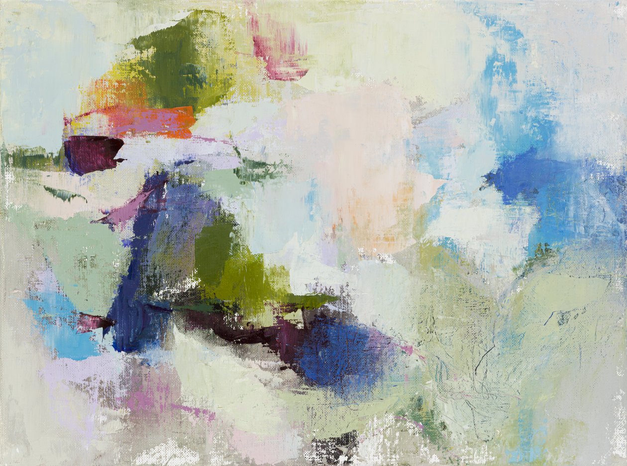 Composición abstracta, 2020 (óleo sobre lienzo) de Ching Fun Tso