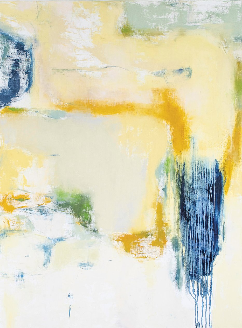 Composición abstracta, serie Vipassana, 2018 (óleo sobre lienzo de lino) de Ching Fun Tso