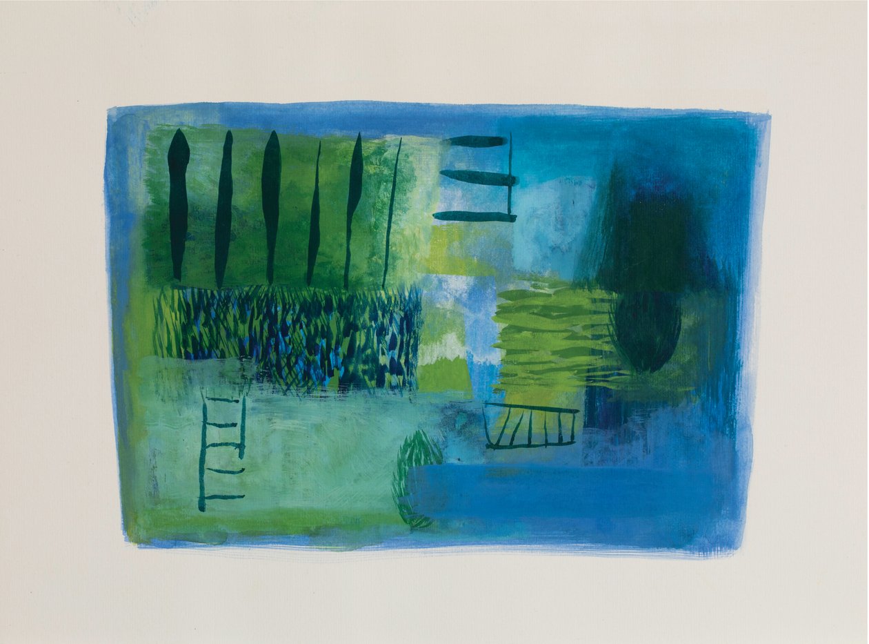 Jardín azul, 2003 de Ching Fun Tso