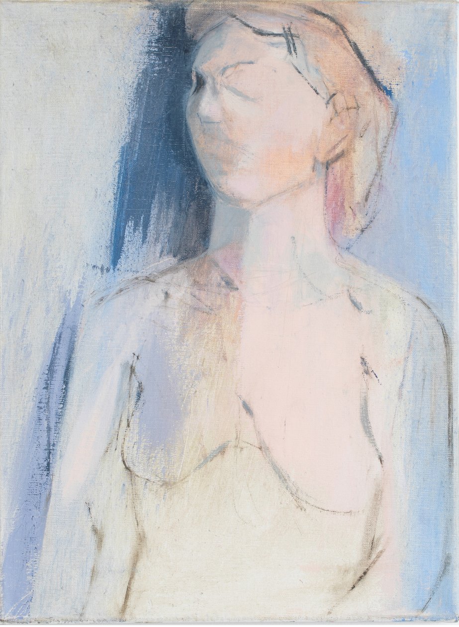 Eva, pintura abstracta al natural, 2015 de Ching Fun Tso