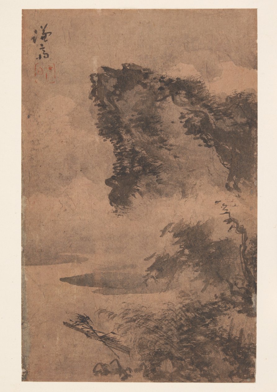 Paisaje (hoja de álbum) de Chong Son