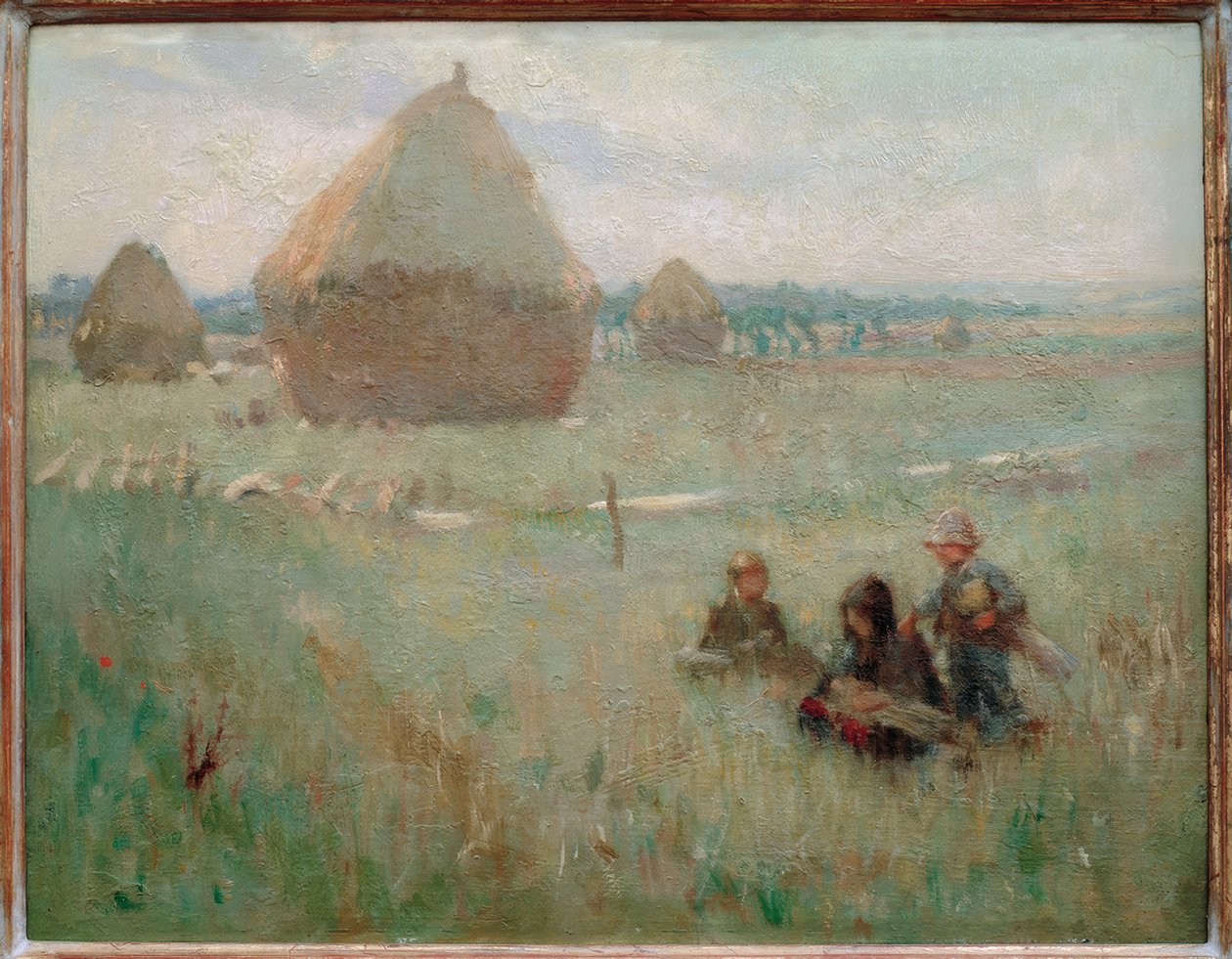 En el campo de heno de Christabel A. Cockerell
