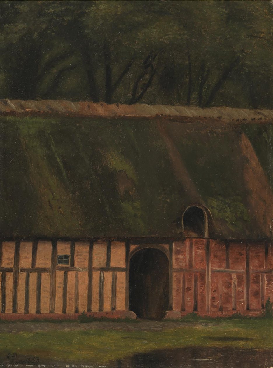 Un ala de entramado de madera en Krabbesholm de Christen Dalsgaard
