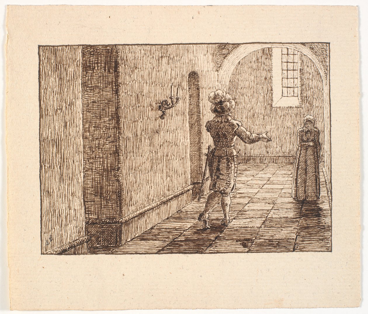 Ilustración para St. St. Blicher, Las tres vísperas de Christen Dalsgaard