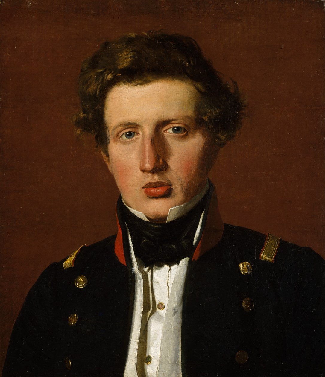 Valdemar Hjartvar Købke 1813-1893, el Hermano del Artista, ca. 1838 de Christen Købke