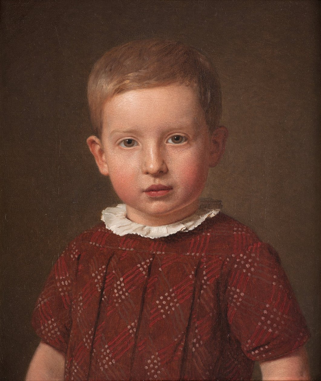 Johan Jacob Krohn, sobrino del artista, de niño de Christen Købke