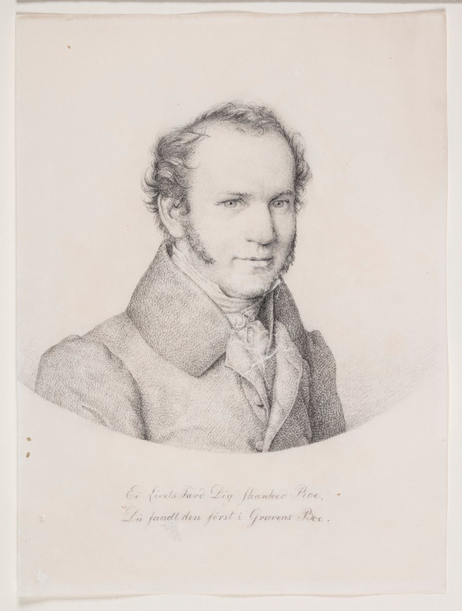 Retrato de Niels Schyth de Christen Købke