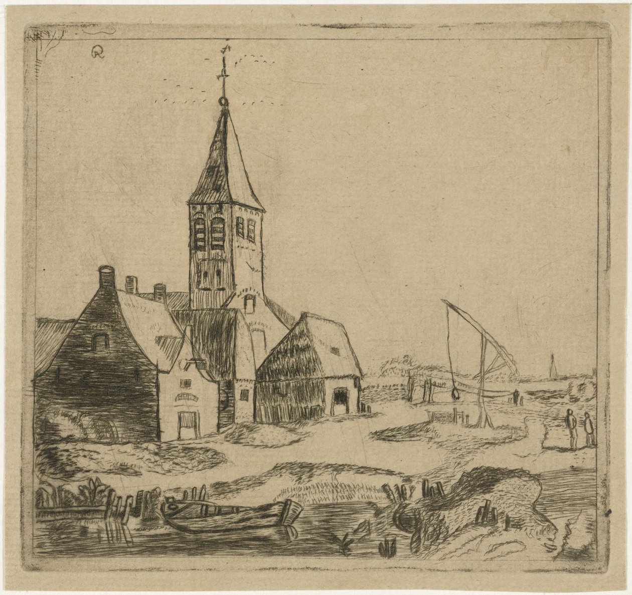 iglesia del pueblo de Christiaan Friedrich Ruppe