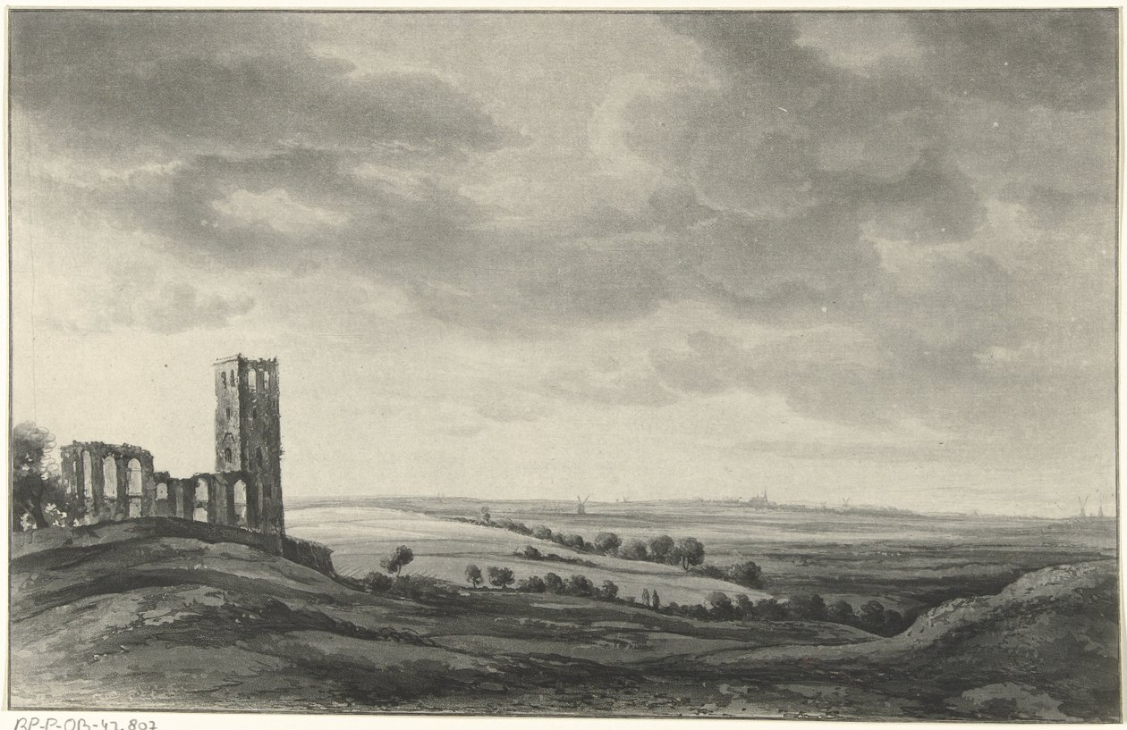 Paisaje con ruina de Christiaan Josi