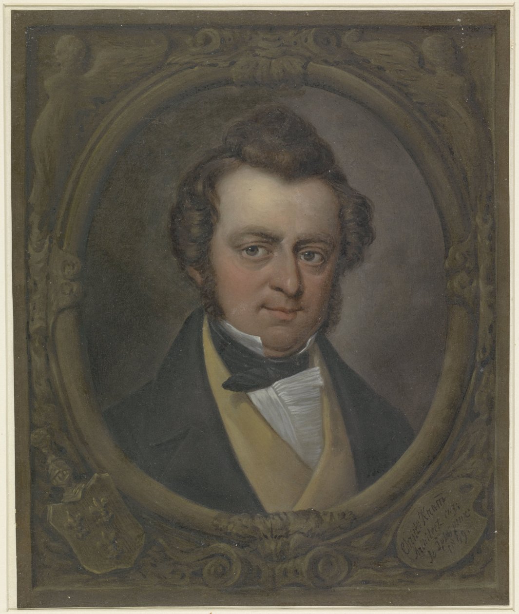 Autorretrato de Christiaan Kramm