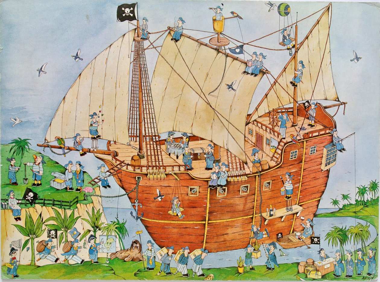Barco pirata de Christian Kaempf