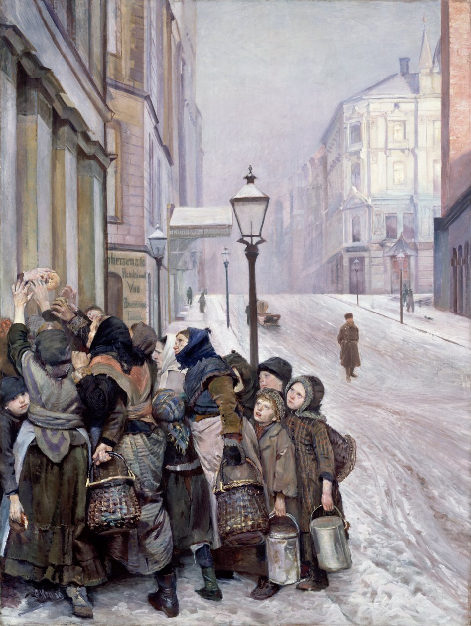 Lucha por la supervivencia de Christian Krohg
