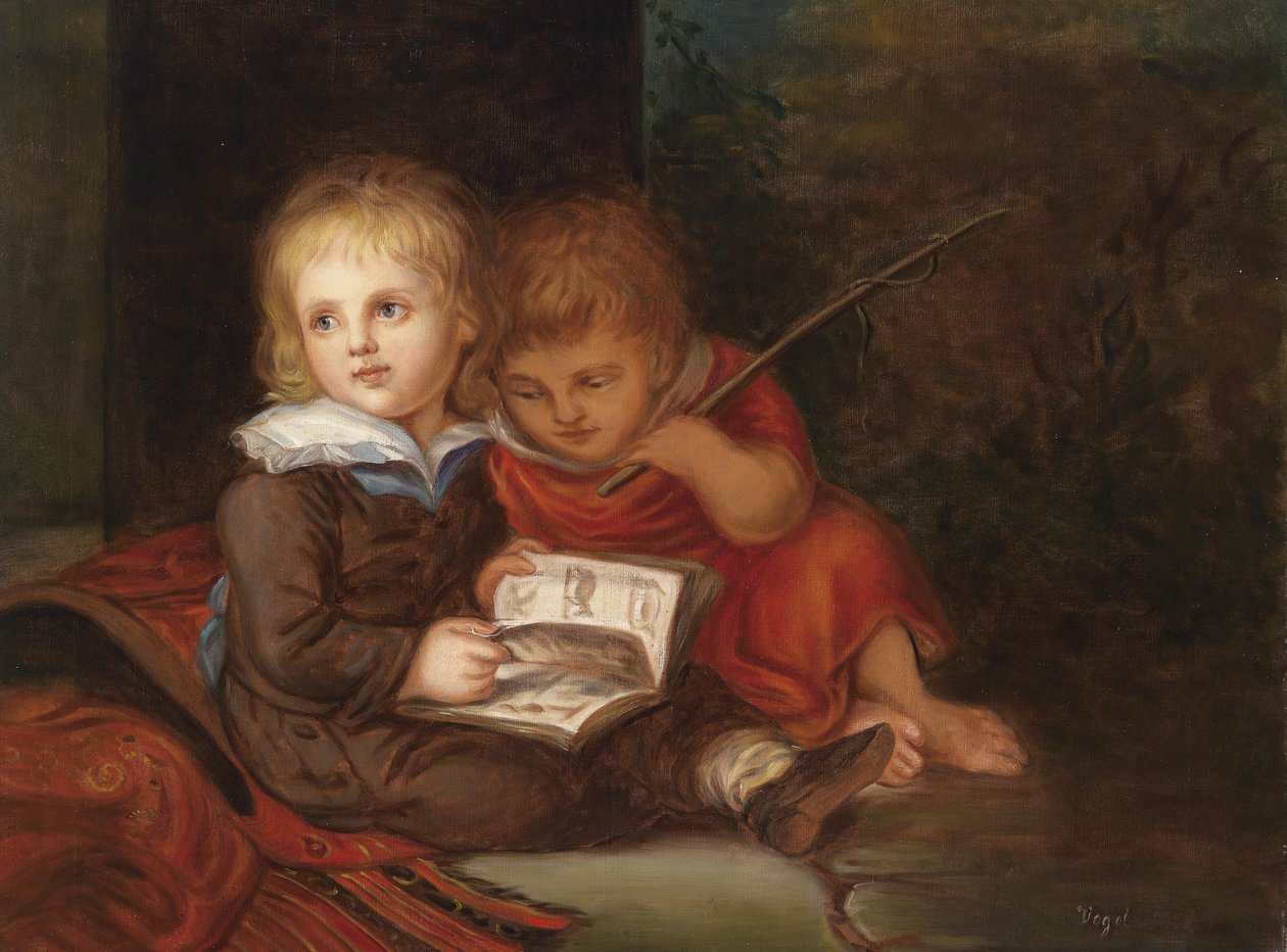 Los hijos del artista de Christian Leberecht Vogel