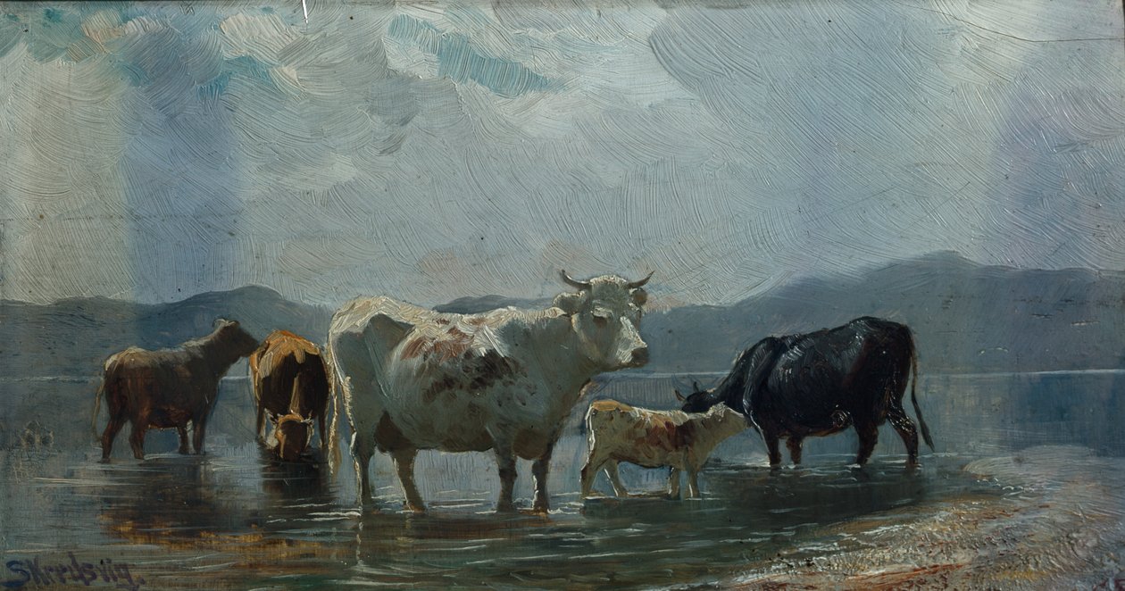Sin título (óleo sobre lienzo) de Christian Eriksen Skredsvig