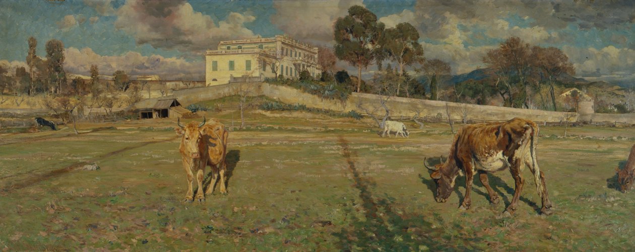 Villa Baciocchi cerca de Ajaccio, Córcega de Christian Eriksen Skredsvig