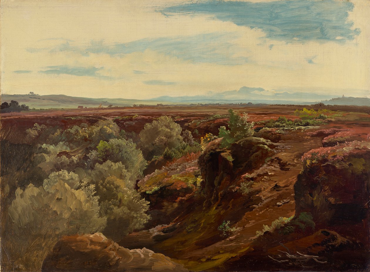 En el Amper cerca de Oberhausen de Christian Ernst Bernhard Morgenstern