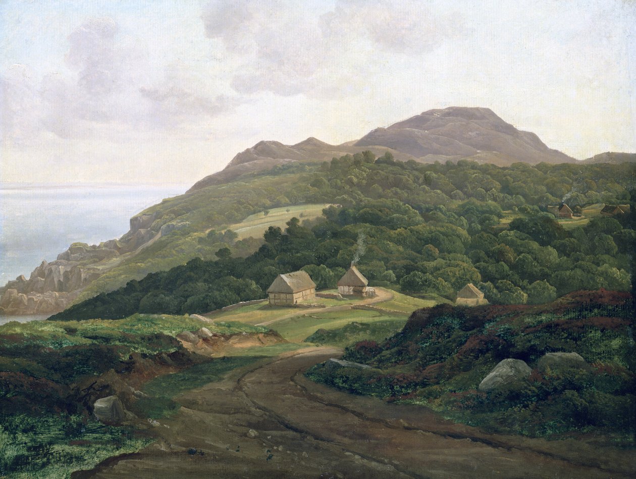 En la costa sueca, 1828 de Christian Ernst Bernhard Morgenstern