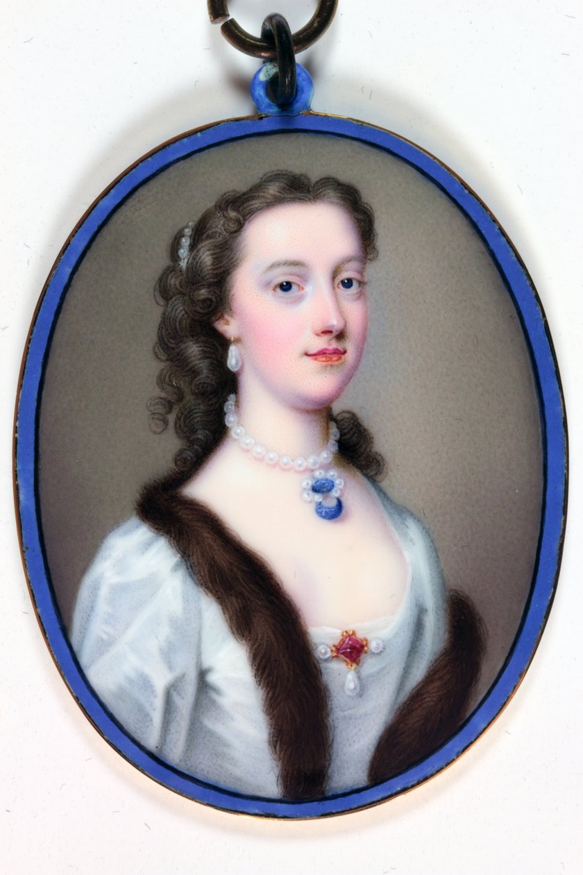 Lady Margaret Cavendish-Holles-Harley, Duquesa de Portland de Christian Friedrich Zincke