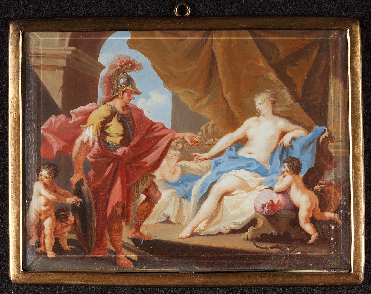 Mars und Venus de Christian Friedrich Zincke