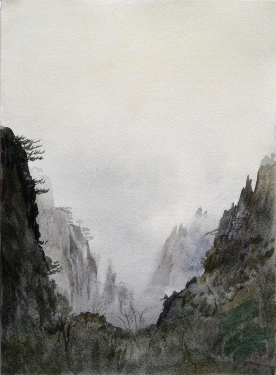 Empezar a creer, 2015 (acuarela sobre papel) de Christian Furr