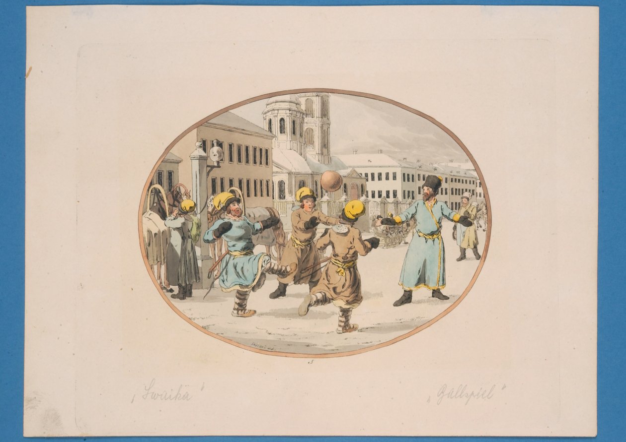 Juego de pelota de Christian Gottfried Geissler
