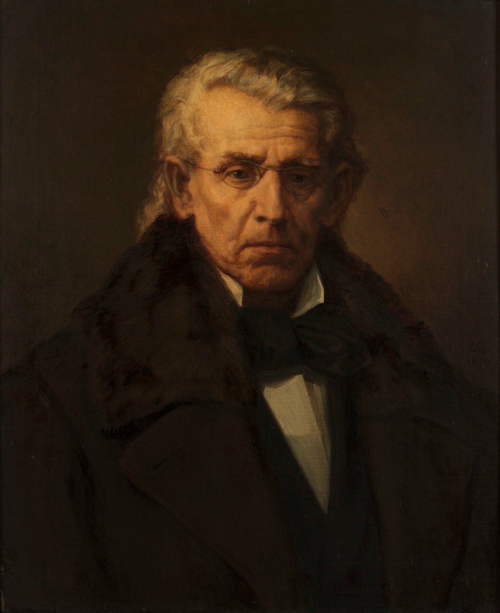 El pintor Josef von Führich de Christian Griepenkerl