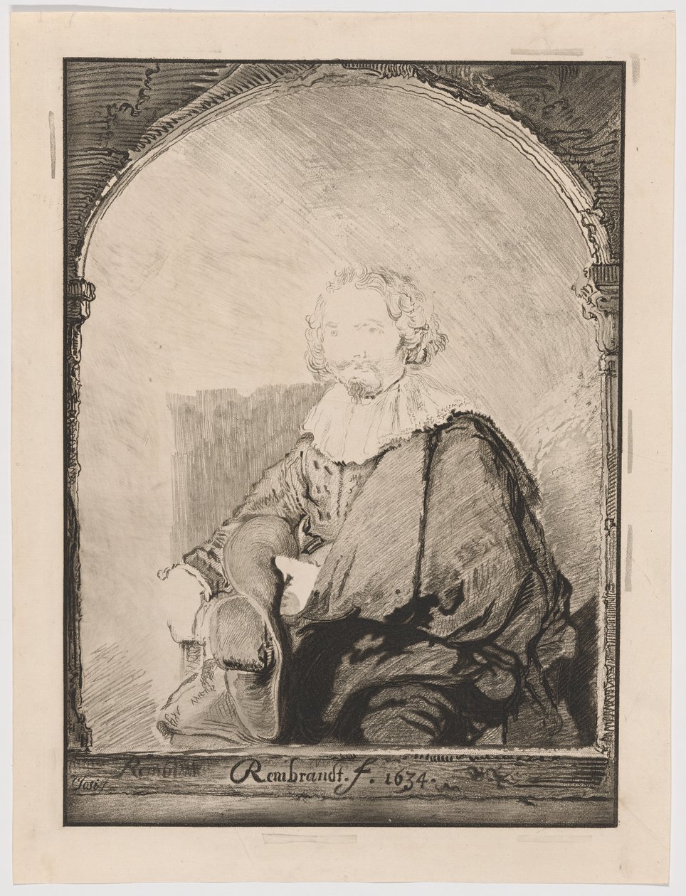 Retrato de un hombre en un sillón, de la Collection d
